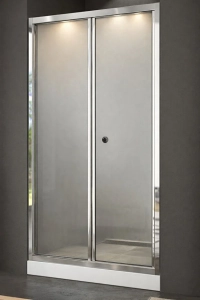 Duşakabin Ön Cephe Katlanır Akordiyon Kapı Buzlu Cam Yükseklik 190cm